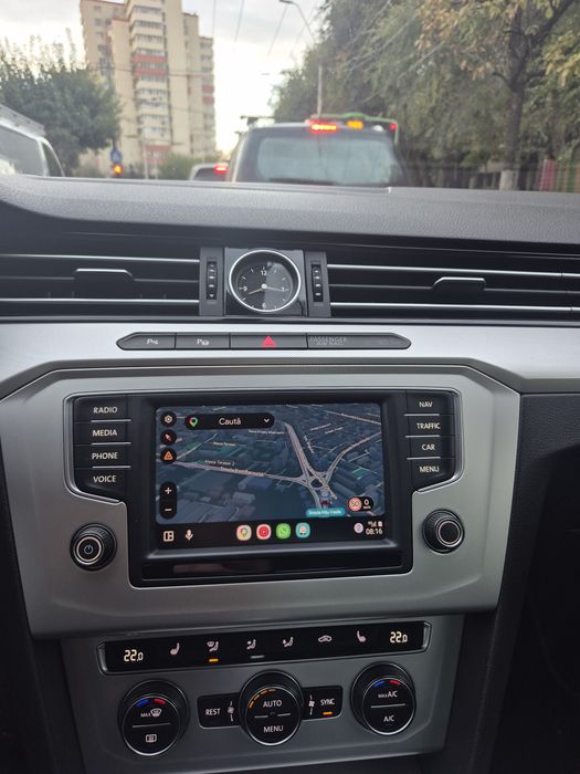 Display navigatie passat b8 + rama