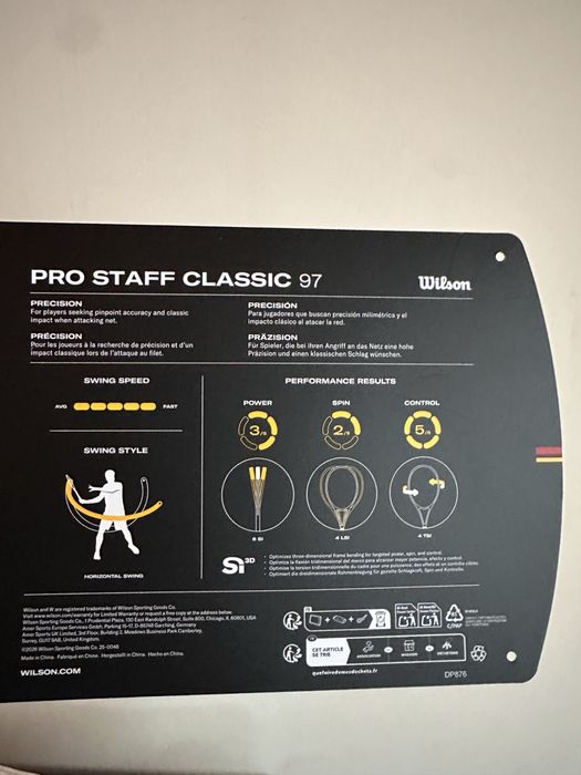 Wilson Pro Staff 97 classic