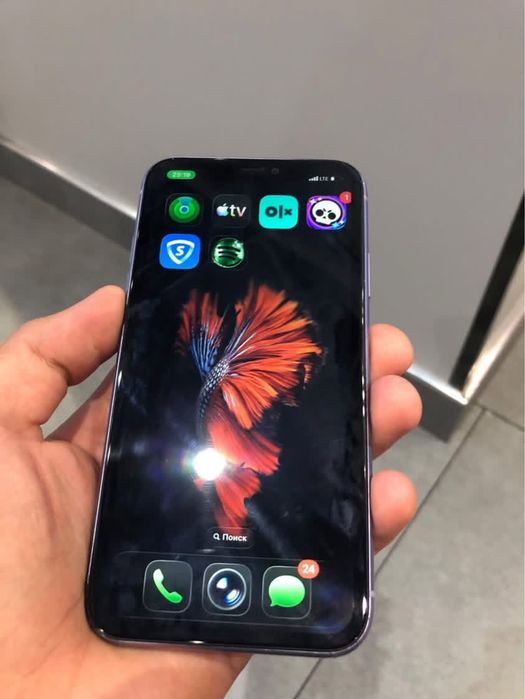 Iphone 11 binabsha rangli xolqti alo xamma joyi radnoy aybi yoq xotira