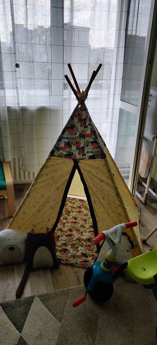 Детска индианска палатка типи