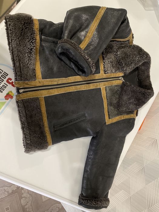 Детская дубленка