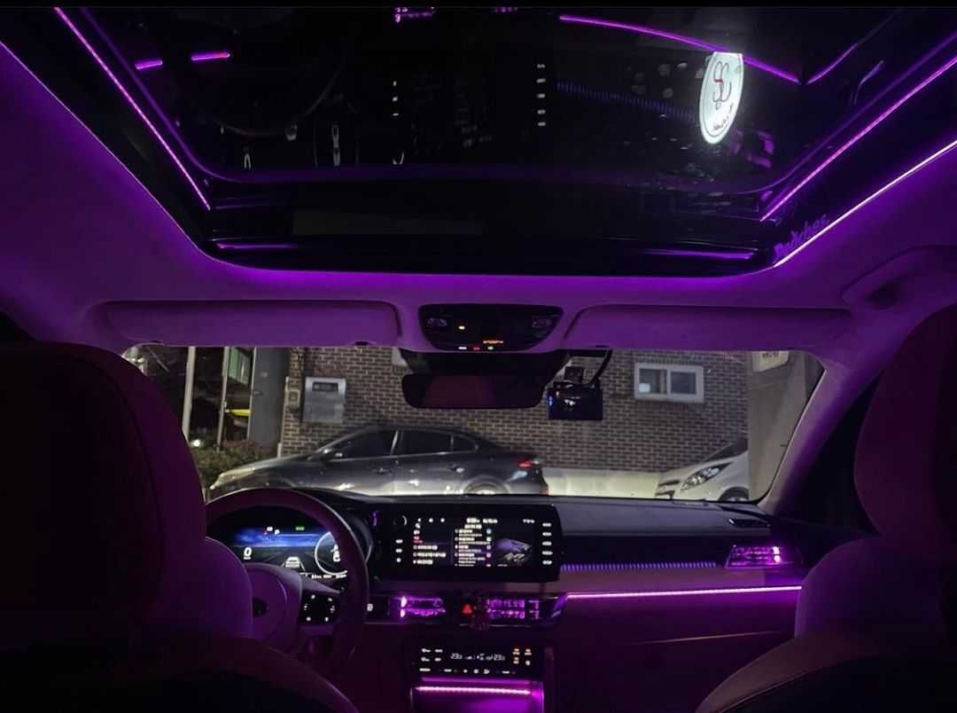 Автомобилные светодиодные RGB ленты (для подсветки салона автомобиля ...