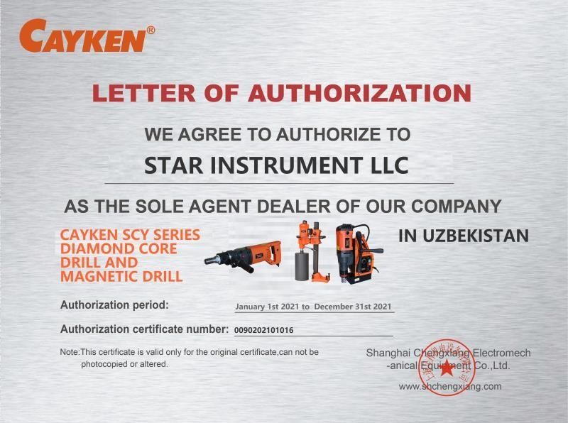 Дрель алмазного бурения Cayken DK-250 B