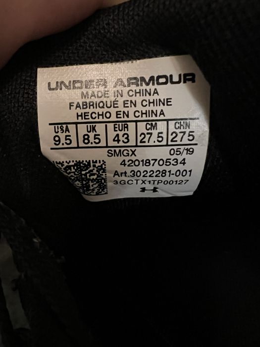 Under armour  маратонки