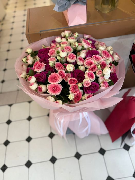 Melis flowers 51 роза букеты цветы