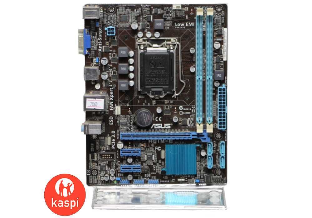 Мат.Плата LGA 1155 ASUS H61M-E 2x DDR3