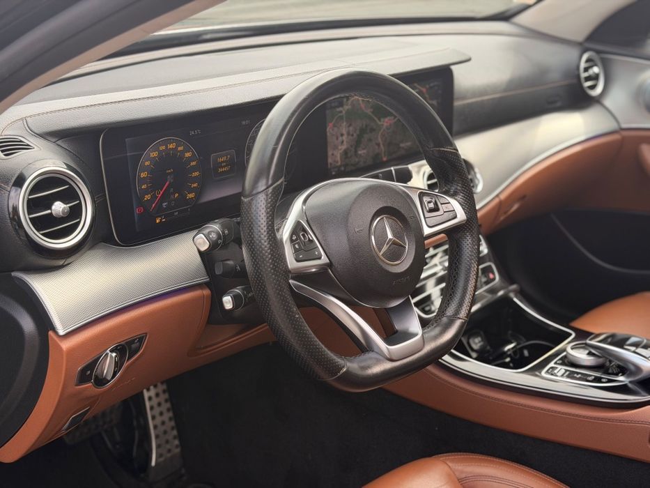 Mercedes Benz E clas w213 Burmester Scaune full electrice plasma AMG e220d 194cp