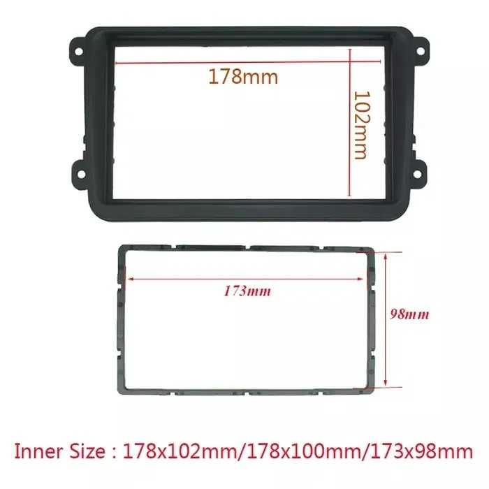 Преходна Рамка за мултимедия 7" VW Skoda Seat 2DIN Android