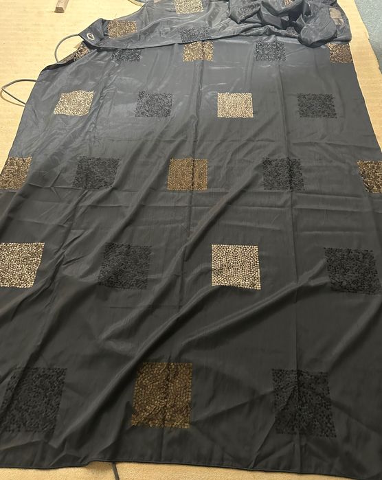 Завеса комбинирана - плътно и прозрачно перде