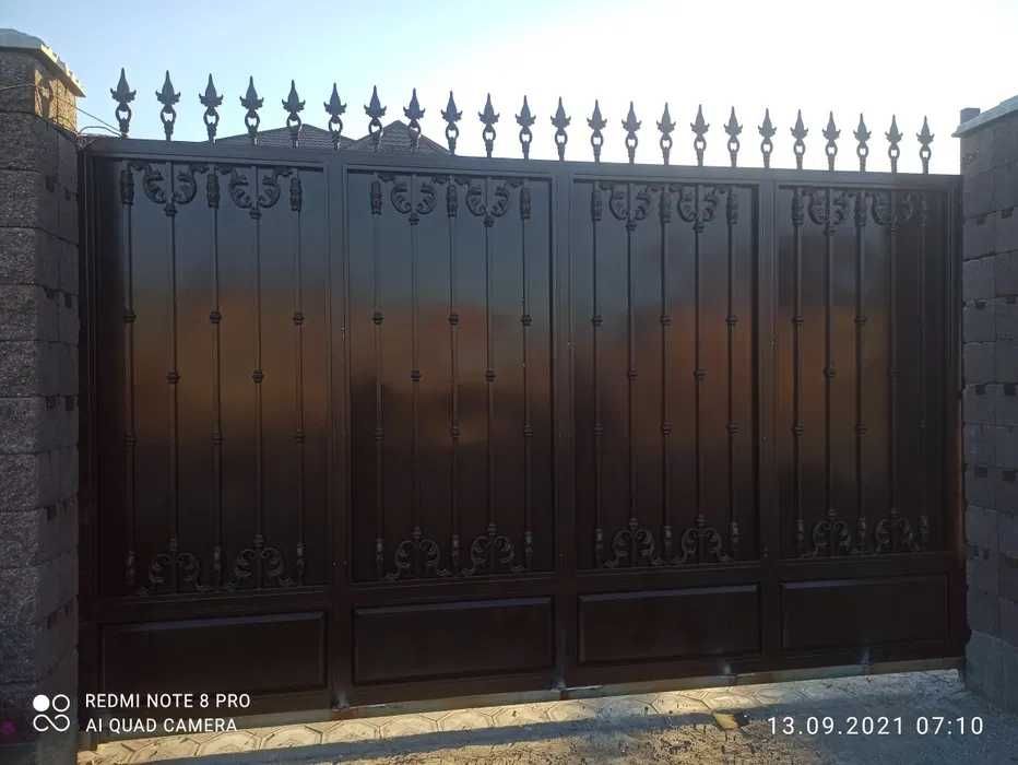 Ворота навес сайдинг жалюзи  барлык турлерин жасаймыз арзан багада