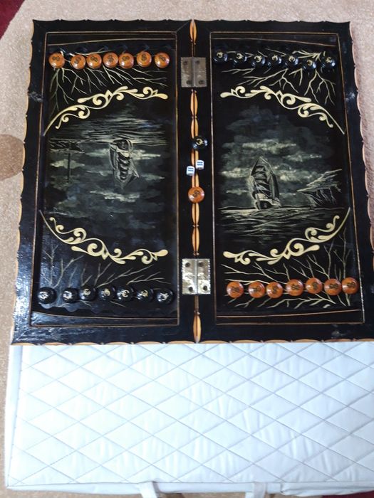 Нарды ручной работы