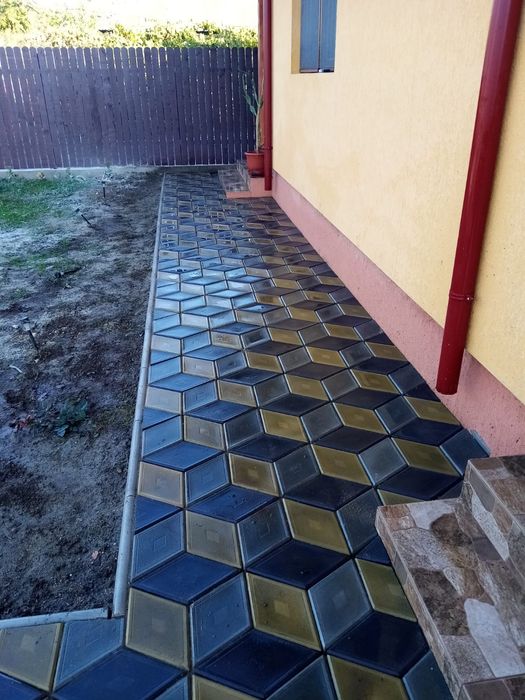 Pavaje si Pavele din beton modele diferite de dale 40x40 Montaj Transp ...