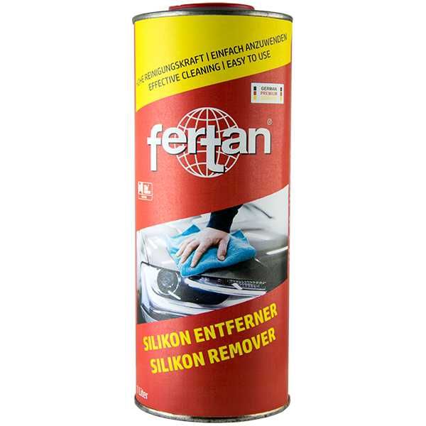 Agent de curatat indepartat silicon, grasimi, vaselina, ulei Fertan 1l