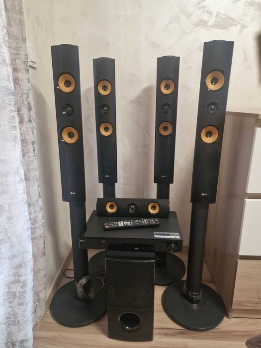 lg lhb755 3d blu ray smart домашно кино