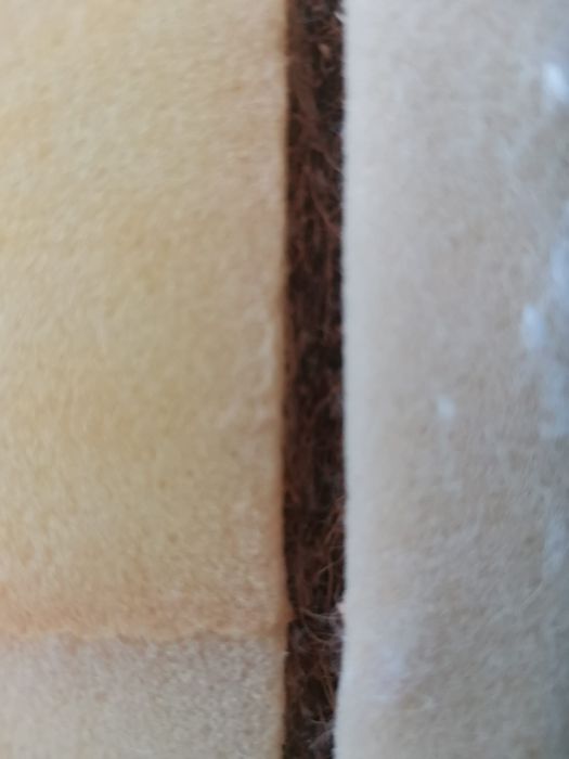 Saltea de burete cu 2 fete iarna și vara