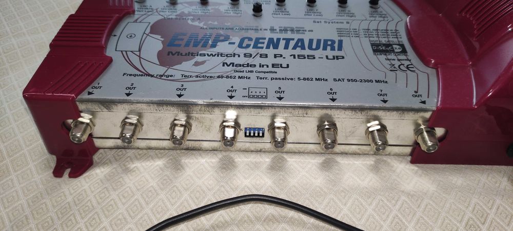 Мултиклуюч / multiswitch/ за сателитна и наземна телевизия