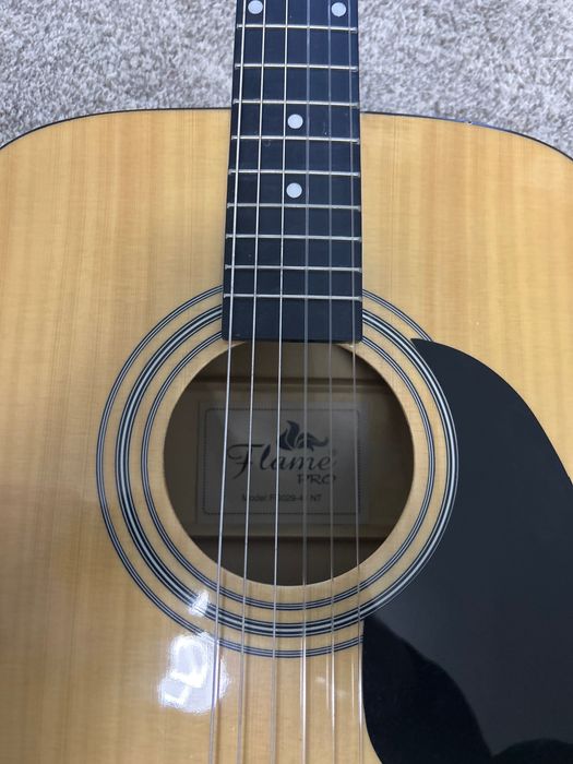 Chitară acustică Flame PRO F200S-NT + husă