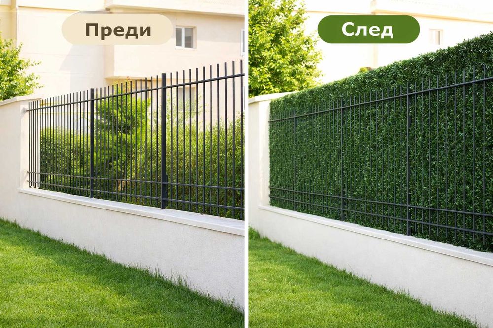 Декоративни оградни пана, оградна мрежа, ограда-дизайн и поверителност