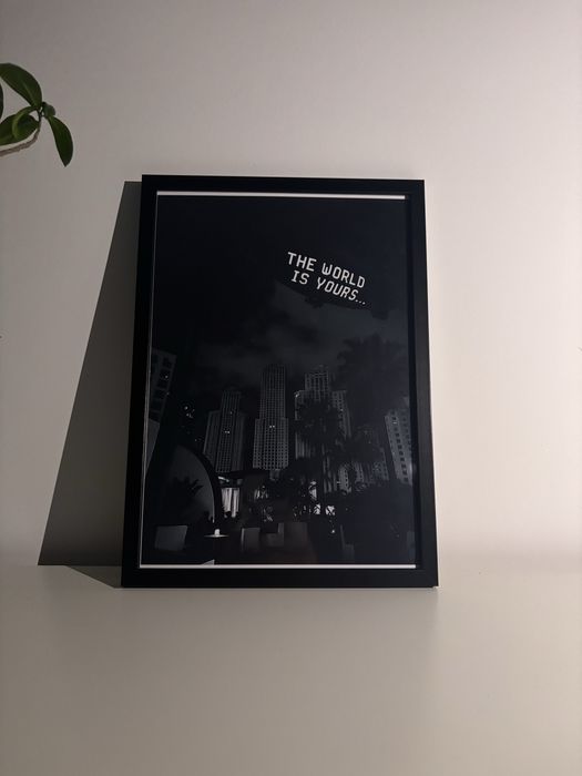 Poster The World Is Yours || Wall art