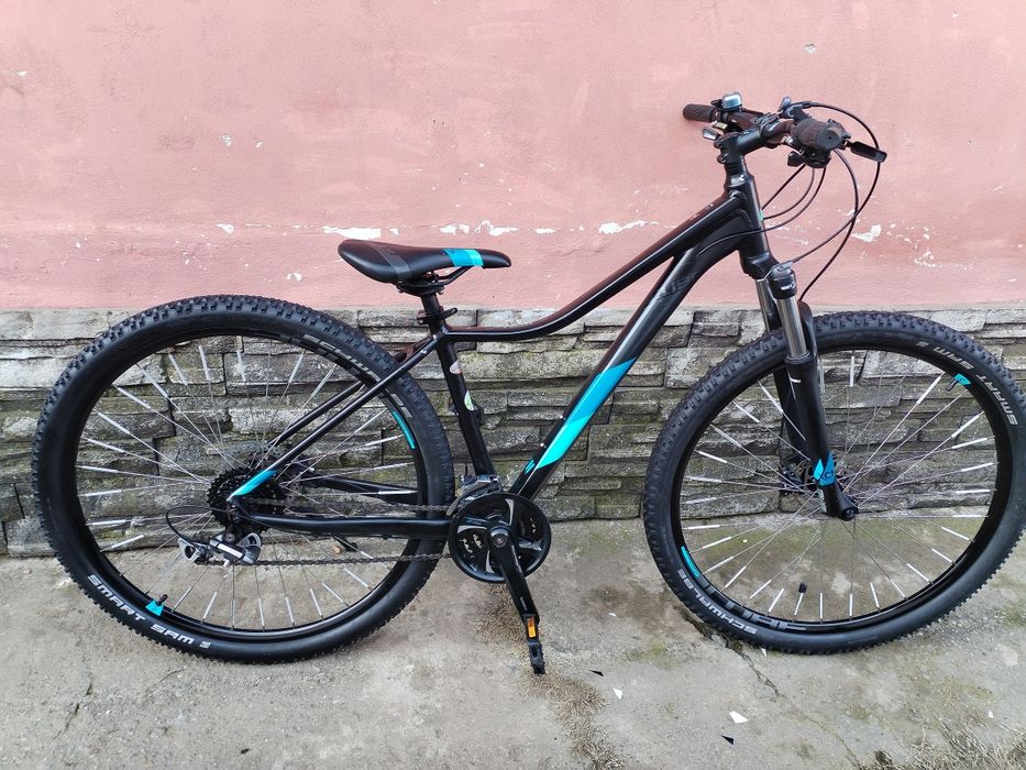 Bicicleta Cube Acces roti 27.5 cadru aluminiu Frâne disc hidraulice