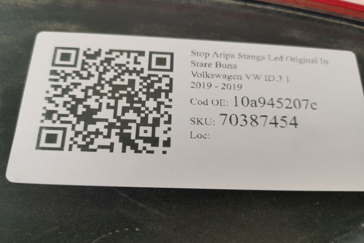 Стоп Ляво Крило Led Оригинален В Добро Състояние Фолксваген ВВ / Volks