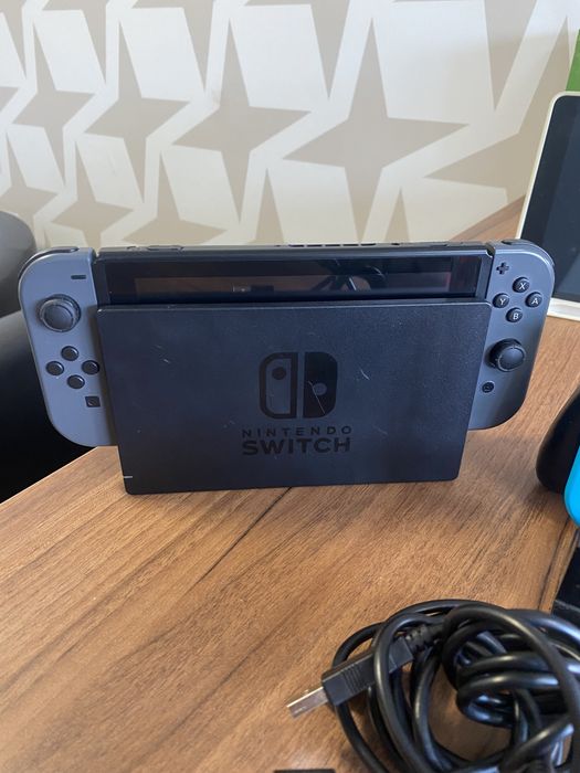 Nintendo Switch 1, 32 GB, Micro SD 128 GB, Black, Foarte bun, Cod produs: 2364