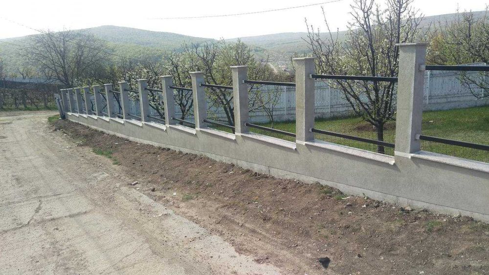 Garduri din panou stil jaluzele, sipca metalica, tabla, BCA si plasa