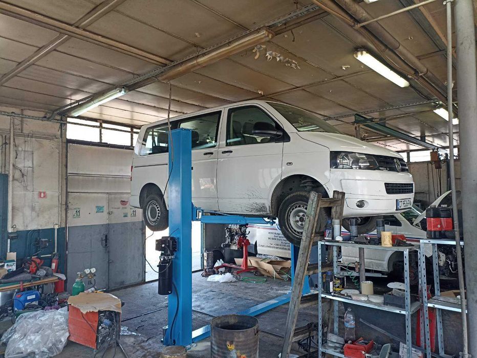 Двуколонен подемник 4т БЕЗПЛАТНА ДОСТАВКА за град Бургас, Варна и