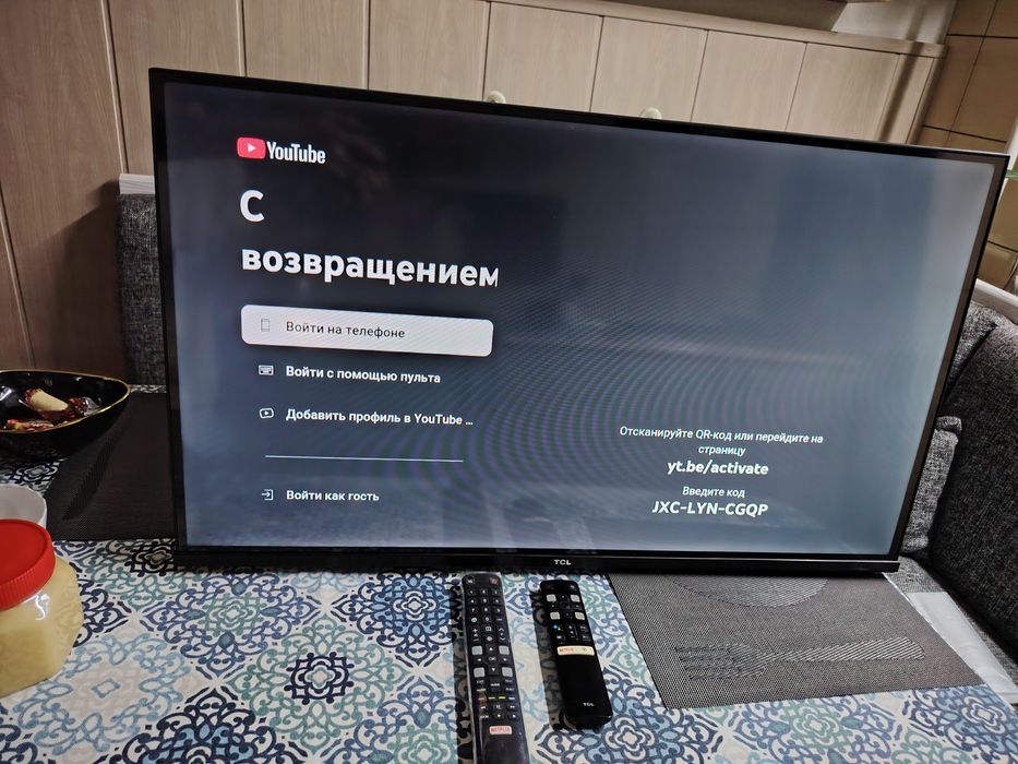 Телевизор TCL андроид. Размер 32