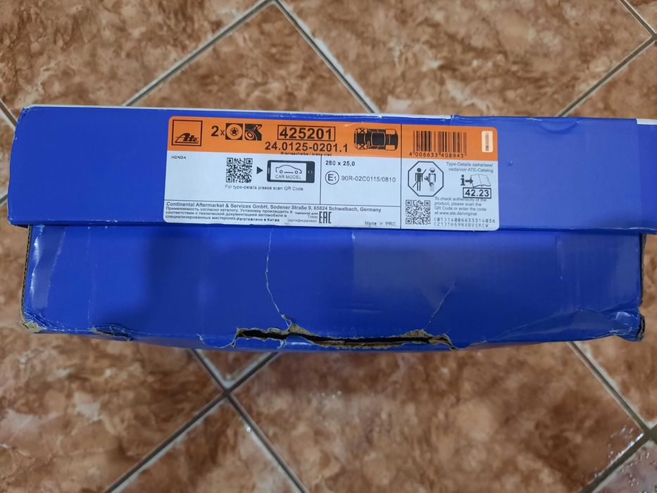 Discuri frana ATE 24.0125-0201.1
