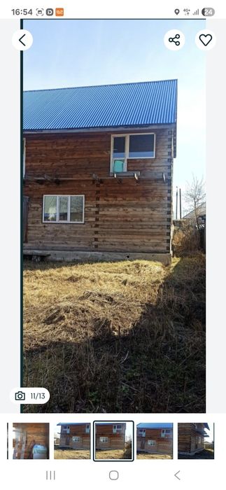 Срочно в рассрочку продам котедж с времянкой