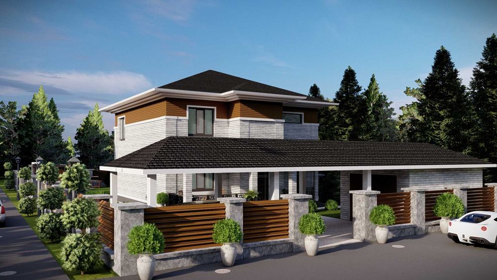 Архитектор: проектирование домов и коттеджей, ландшафтный дизайн