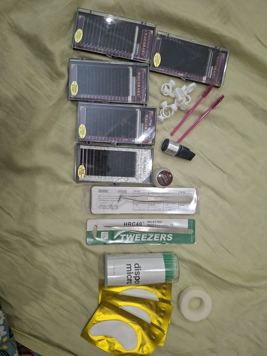 Вещи для наращивания ресниц