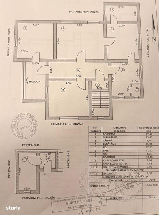 De vanzare casa 240 mp Buzau central