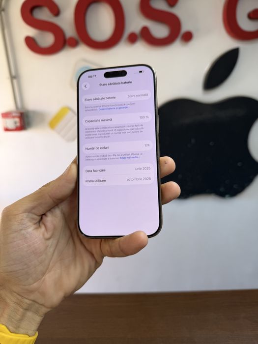 Vand Iphone 16 Pro 128Gb impecabil