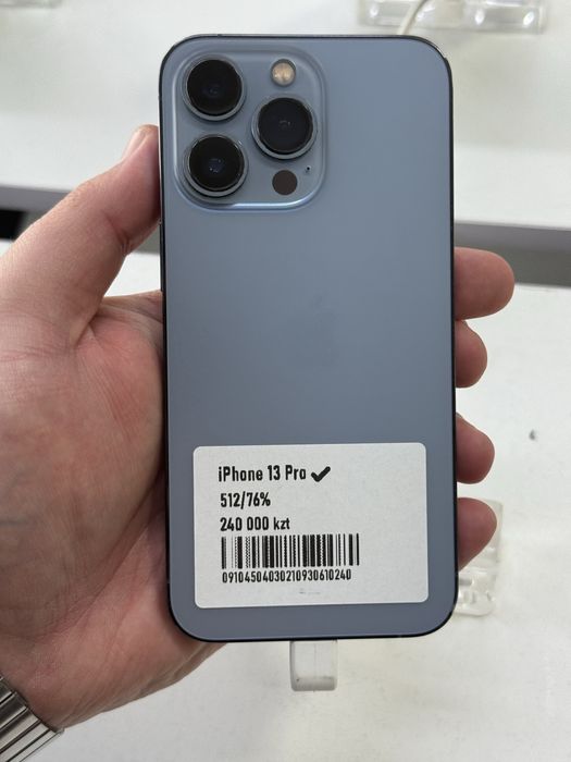 Айфон 13про 512гб 76%