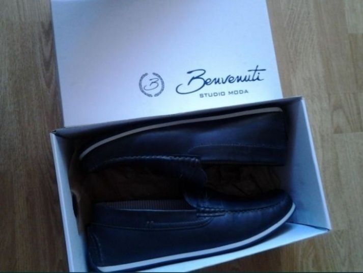 Mocasini barbati piele ,marime 44