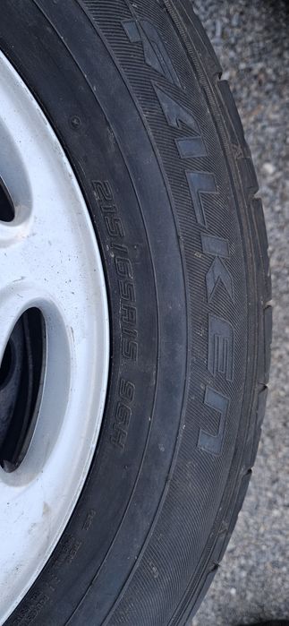 Джанти за Мерцедес Вито 15" 5 Х115 с летни гуми 215/65 R15