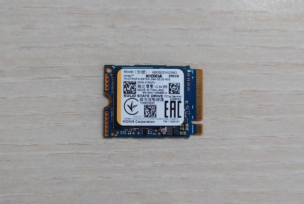 SSD M2 Kioxia 256GB