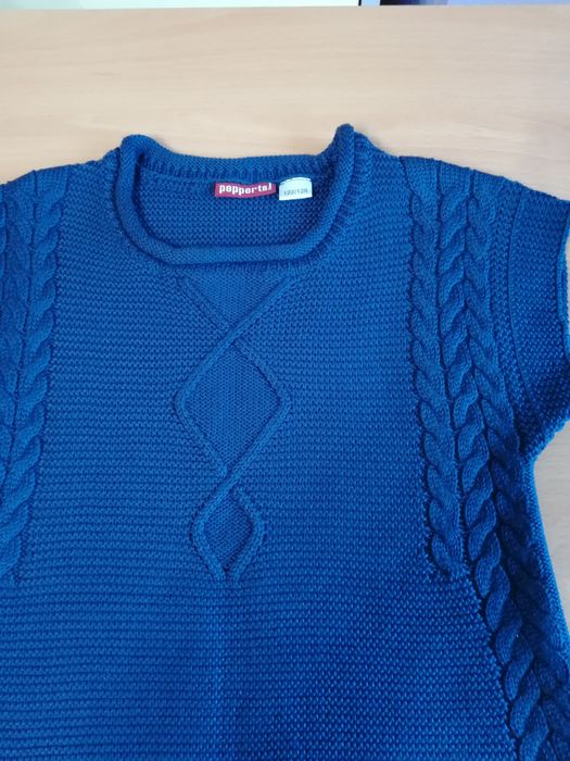 Детска туника в тъмно син цвят