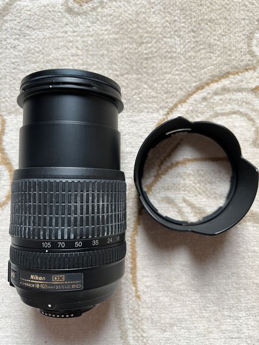 Обектив NIKKOR AF-S DX 18-105mm. 1:3-5.6 G ED
