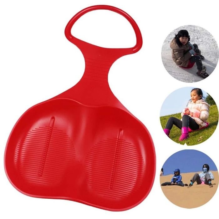 Преносима, пластмасова шейна с дръжка / Цвета се изпраща според наличн