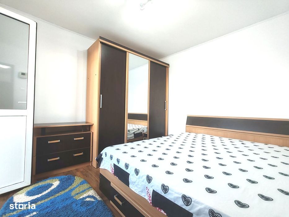 Apartament 2 camere Trivale, etaj 3, balcon, centrala, mobilat/utilat