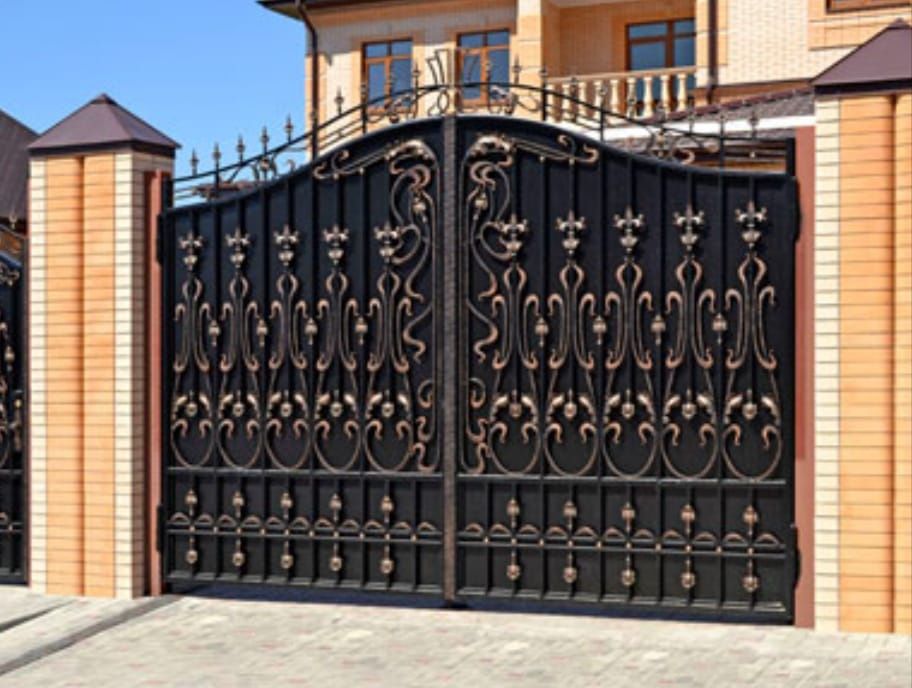 Ворота Забор Откатные ворота