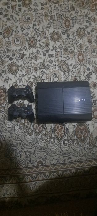 PS3 520 GB 2 жёстик бор 15 хил ойини бор