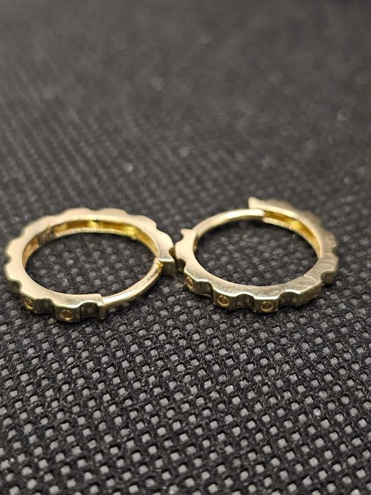 Cercei aur 14K 2.27g (49745.3 AG 11 Piata Nicolina) 2 ani garantie!