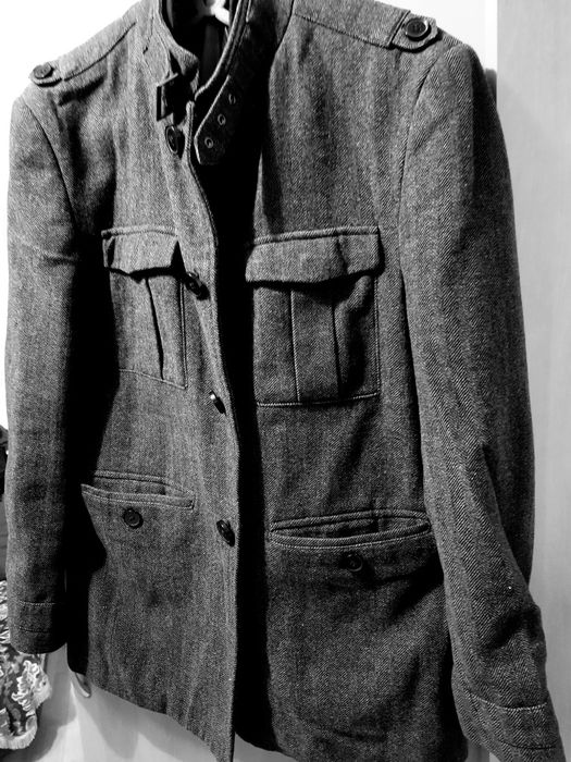 Palton barbati piele