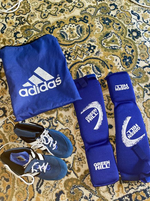 Боксерки наколенники сумка