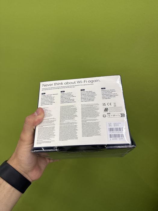 Router EERO 6 / Dual Band Mesh WiFi 6 Extender / Sigilat