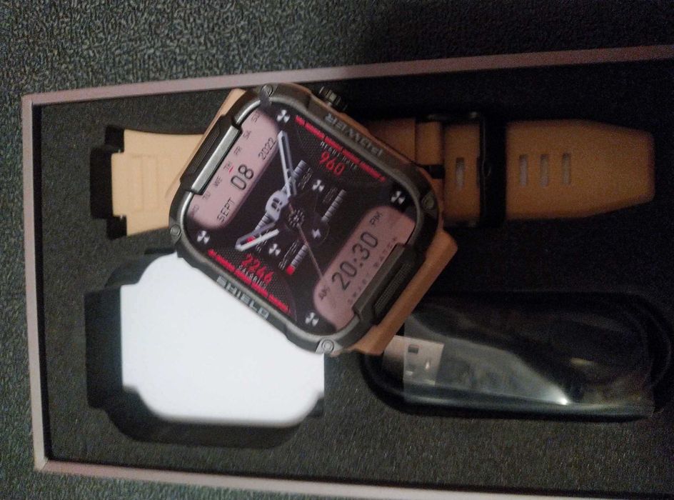 Мъжки военен смарт часовник MELANDA 1.85 Bluetooth Call Smartwatch